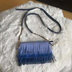 Tory Burch fringe suede crossbody